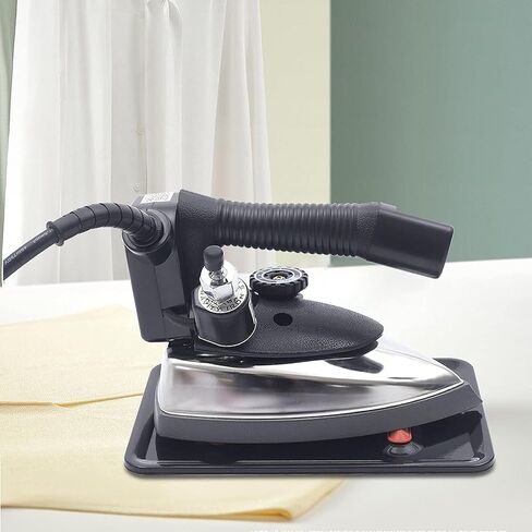 Commercial Steam Iron, Industrial 3L Water Tank, Adjustable Temperature Soleplate for Professional Use in Kuwait