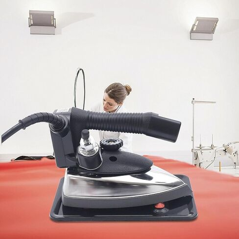 Commercial Steam Iron, Industrial 3L Water Tank, Adjustable Temperature Soleplate for Professional Use in Kuwait