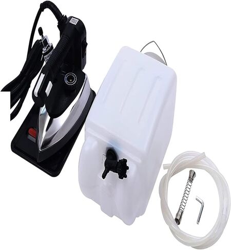Commercial Steam Iron, Industrial 3L Water Tank, Adjustable Temperature Soleplate for Professional Use in Kuwait