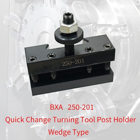 250-201 Quick Change Turning Tool Post Holder, BXA, Quick Change Turning & Facing Lathe Tool Holder, 1/4"-5/8" Capacity, 2 Pcs, Wedge Type in Kuwait