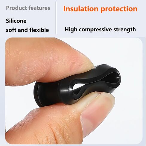 Silicone Rubber Grommet for 25mm Hole - Flexible, Durable Wire Protection, Heat & Cold Resistant (20mm Inner Dia.) in Kuwait
