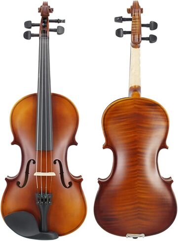 Adults, children, and students practice plywood, violin, brown (Full) in Kuwait