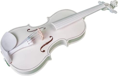 Children's violin, adult string instrument, beginner violin, white (3/4) in Kuwait