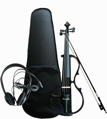 4/4 full-size silent electric violin in black in Kuwait