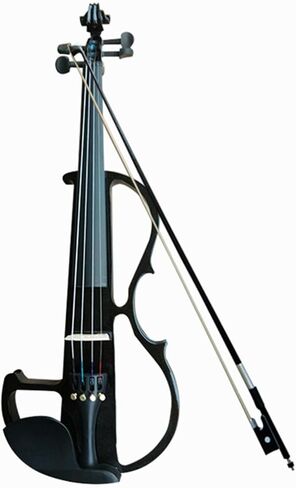 4/4 full-size silent electric violin in black in Kuwait