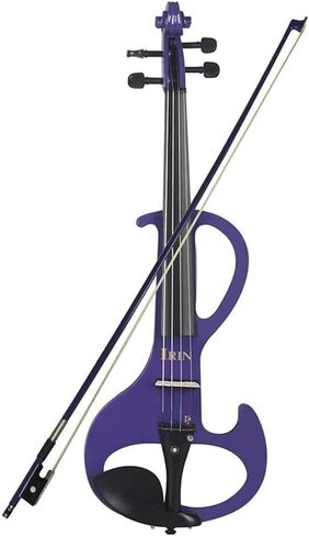 Professional 4/4 electric violin, violin string instrument, purple in Kuwait