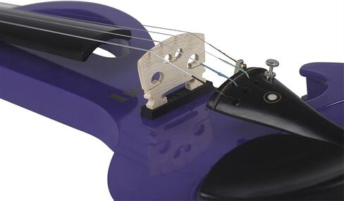 Professional 4/4 electric violin, violin string instrument, purple in Kuwait