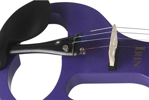 Professional 4/4 electric violin, violin string instrument, purple in Kuwait