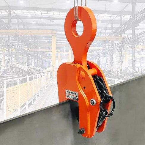 Plate Lifting Clamp 2200lb, 1Ton Load Capacity Vertical Plate Clamp, Vertical Plate Lifting Clamps Jaw Opening up to 0.6 inch,Welding Clamp for Lifting Transporting and Building in Saudi Arabia