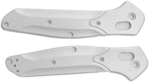 1 Pair Aluminum Scales Fits for Osborne 940, Sandblasting Handle Patch in Kuwait