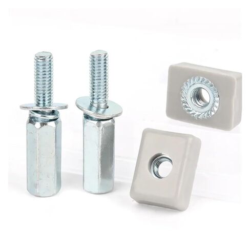 M6 Carbon Steel Elevator Car Wall Screws Nuts Elevator Components Car Wall Connecting Bolts(Screw(20pcs)) in Kuwait