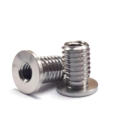 10 pcs Thread Insert with Flange Insert Nut,B079(M4-M6x8) in Kuwait