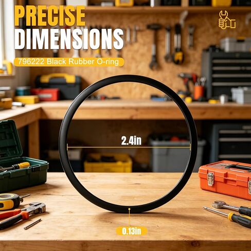 796222 Lawn Mower O-Ring for Briggs & Stratton, for 401000, 405000,1 Pack | 796222 O Ring Seal; O Ring Seal Replacement Fits for Briggs & Stratton Engines 401000, 405000 Model and 28 Hp Motor in Kuwait