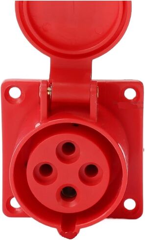 ZQ-314 مقبس الطيران 4 ثقوب 16A4X16A مقاوم للماء IP44 قابس صناعي مخفي (4 كور 16A -314 مجوف) in Kuwait