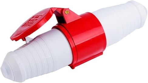 Industrial Plug and Socket Connector Aviation Three-core Four-core Five-Hole 16A/32A Waterproof Non-Explosion-Proof Docking Set(5 Core 32a Surface Mounted Set) in Kuwait