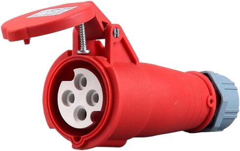 IP44 Waterproof Industrial Plug and Socket Connector 16A/32A 3-core 4-core 5-core Aviation Non-Explosion-Proof Coupler(B) in Kuwait