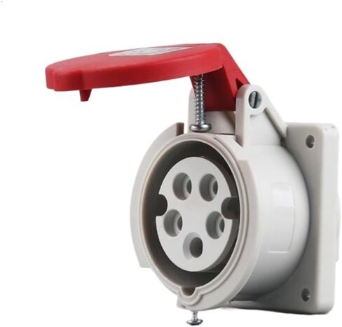 IP44 Waterproof Industrial Plug and Socket Connector 16A/32A 3-core 4-core 5-core Aviation Non-Explosion-Proof Coupler(B) in Kuwait