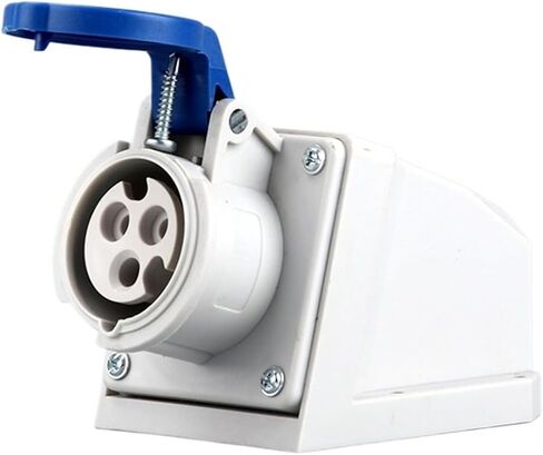 IP44 Waterproof Industrial Plug and Socket Connector 16A/32A 3-core 4-core 5-core Aviation Non-Explosion-Proof Coupler(B) in Kuwait