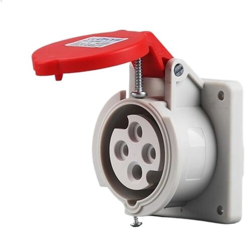 IP44 Waterproof Industrial Plug and Socket Connector 16A/32A 3-core 4-core 5-core Aviation Non-Explosion-Proof Coupler(B) in Kuwait