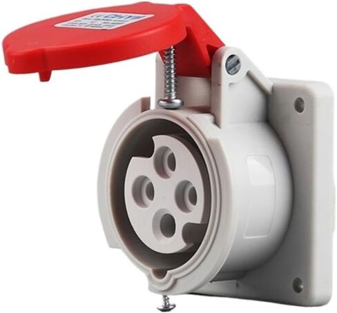 IP44 Waterproof Industrial Plug and Socket Connector 16A/32A 3-core 4-core 5-core Aviation Non-Explosion-Proof Coupler(B) in Kuwait
