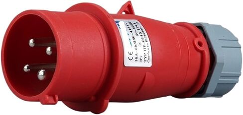 IP44 Waterproof Industrial Plug and Socket Connector 16A/32A 3-core 4-core 5-core Aviation Non-Explosion-Proof Coupler(B) in Kuwait