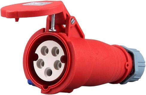 IP44 Waterproof Industrial Plug and Socket Connector 16A/32A 3-core 4-core 5-core Aviation Non-Explosion-Proof Coupler(B) in Kuwait