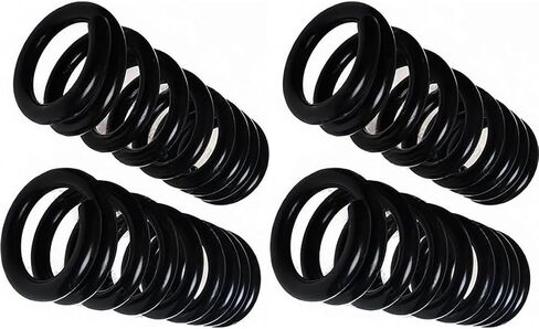Front Coil Spring for GMC C2500 1992-1997 7.4L V8, for Chevrolet C3500 1988 1989 1990 1991 1992 5.7L V8 Direct Fit (OE# CC650S), 2 Pack in Kuwait