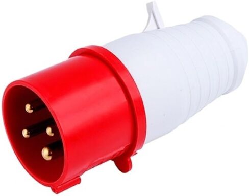 Industrial Plug Socket Connector Coupler 3 core 4 5 16A/32A Waterproof Aviation Male and Female Docking(5 Core 16a Concealed Socket) in Kuwait