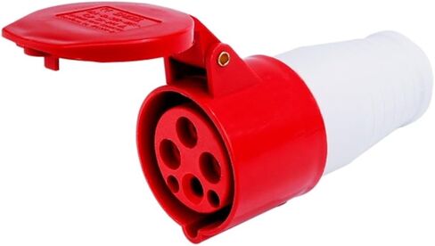 Industrial Plug Socket Connector Coupler 3 core 4 5 16A/32A Waterproof Aviation Male and Female Docking(5 Core 16a Concealed Socket) in Kuwait
