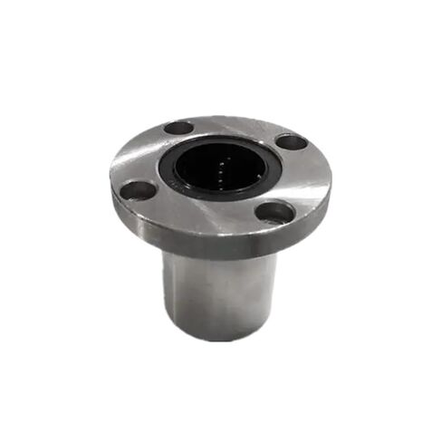 1 قطعة LMF6UU 6 مللي متر x 12 مللي متر x 19 مللي متر شفة مستديرة الخطي الكرة تحمل جلبة ل قضيب رمح CNC جزء in Kuwait