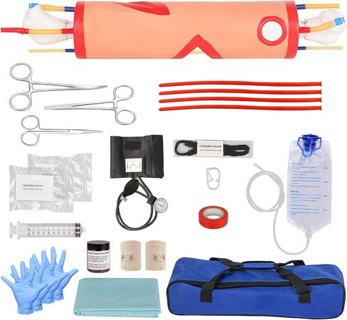 Wound Packing Trainer Kit, Stop the Bleeding Training Kit, Bleeding Control Simulator for EMT Students & First Responders, Trauma Care Practice in Kuwait