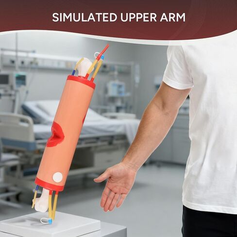 Wound Packing Trainer Kit, Stop the Bleeding Training Kit, Bleeding Control Simulator for EMT Students & First Responders, Trauma Care Practice in Kuwait