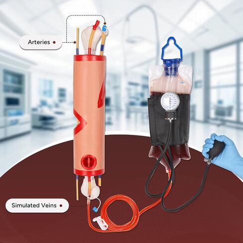 Wound Packing Trainer Kit, Stop the Bleeding Training Kit, Bleeding Control Simulator for EMT Students & First Responders, Trauma Care Practice in Kuwait