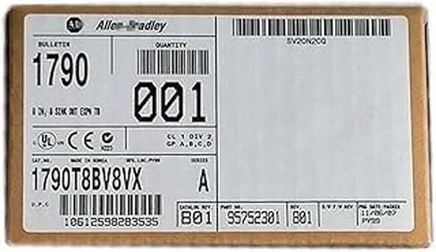 1790-T8BV8VX وحدة الكتلة الطرفية 1790-T8BV8VX مختومة في الصندوق ضمان لمدة سنة واحدة in Kuwait