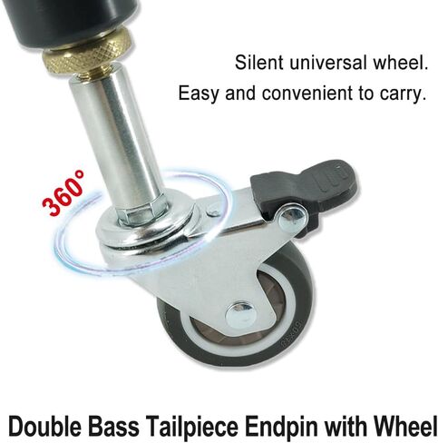 3/4 size Upright Double Bass Endpin Durable Carbon fiber Replacement Bass end pin Strings accessories/parts (VLNP059-1) in Saudi Arabia
