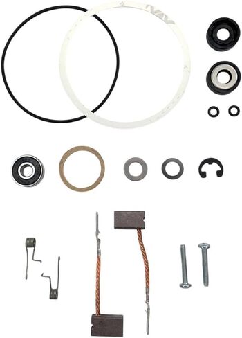 Fits Minn Kota 12V 24V Trolling Motor 3.625" Lower Unit Brush and Seal Rebuild Kit in Saudi Arabia