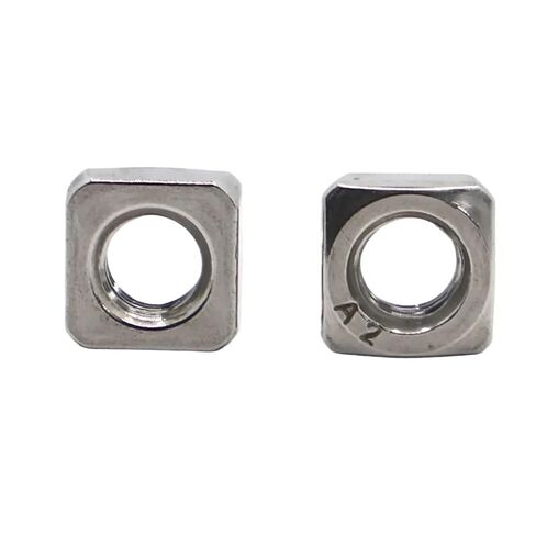 304 A2-70 Stainless Steel Square Nut M3 M4 M5 M6 M8 M10 M12(M10 5pcs) in Saudi Arabia
