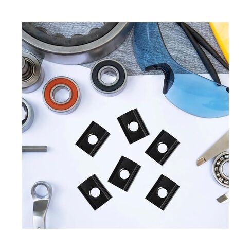 10Pcs M8 T Slot Nuts Carbon Steel Square for Aluminum Profile Frames Bed Rail Cleat T-Slot Nut T-Type in Saudi Arabia