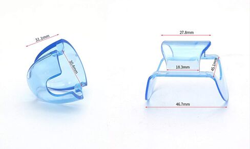 S&Dent USA FDA & TUV CE 20pcs Dental Mouth Prop Bite Block Cushion Opener Retractor Support mouthpart Mouth Bites Block 10pcs Anterior Teeth 10pcs Posterior Teeth in Kuwait