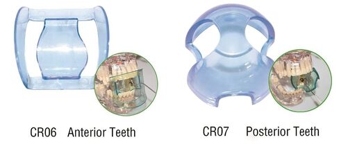 S&Dent USA FDA & TUV CE 20pcs Dental Mouth Prop Bite Block Cushion Opener Retractor Support mouthpart Mouth Bites Block 10pcs Anterior Teeth 10pcs Posterior Teeth in Kuwait