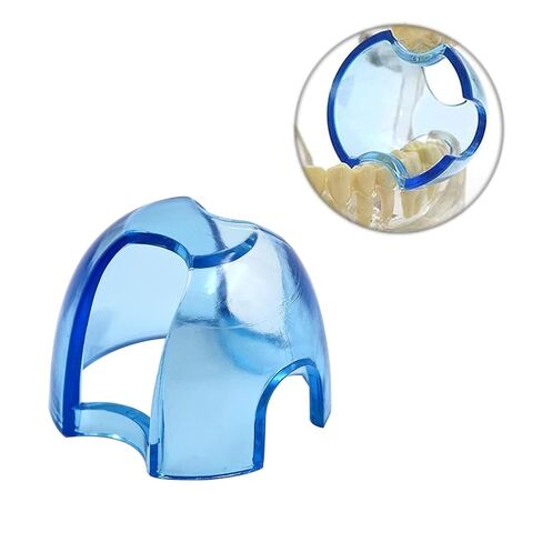 S&Dent USA FDA & TUV CE 20pcs Dental Mouth Prop Bite Block Cushion Opener Retractor Support mouthpart Mouth Bites Block 10pcs Anterior Teeth 10pcs Posterior Teeth in Kuwait