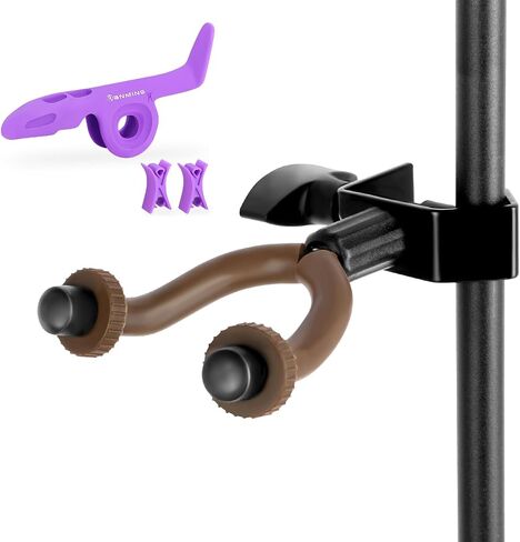 ROWELL Violin Hange with Violin Bow Holder Purple in Kuwait