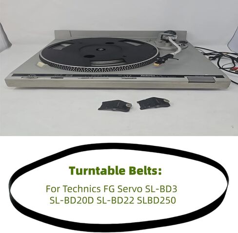 Sam&Johnny Turntable Belts Replacement for Technics SL-BD3 SL-BD20D SL-BD22 SL-BD250 Record Player Belt in Saudi Arabia
