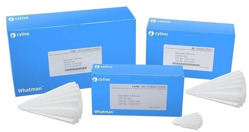 GE Bio-Sciences 1214-320 Cellulose Filter Paper, Circles, Folded Prepleated, Grade 114V, 320 mm Diameter (Pack of 100) in Kuwait