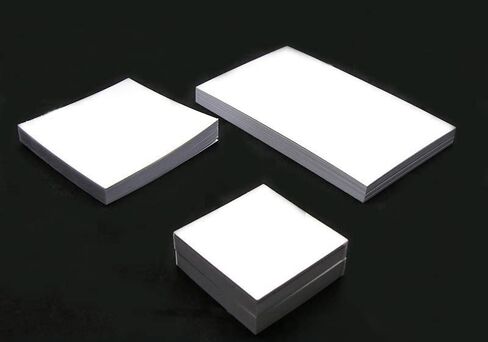 SDent® 1 Box = 10 Books Dental Oral Mixing Paper Nail Painting Mixing Paper Thickening NOT Leakage Waterproof Double Sided Blending Sampling Paper 50pages/Book Small: 51 * 51mm in Kuwait