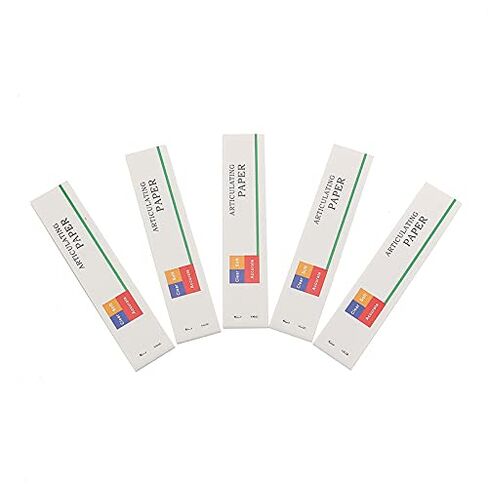 Dental Articulating Paper Strips 240 Sheet Red + Blue in Kuwait