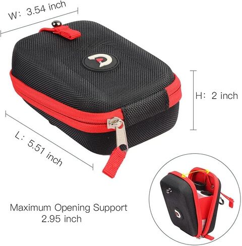 جراب ACHIX Golf Rangefinder الصلب متوافق مع Bushnell/Callaway/Tectectec، حقيبة حمل مكتشف نطاق الليزر العالمي مع مشبك حزام حلقة تسلق لمعظم العلامات التجارية in Kuwait