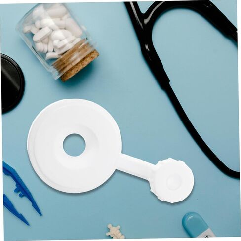 2pcs Plastic Lab Funnel Holder Stand Dual Holes, Laboratory Organization Rack for Chemical Funnel Storage and School Lab Experimental Setup in Kuwait