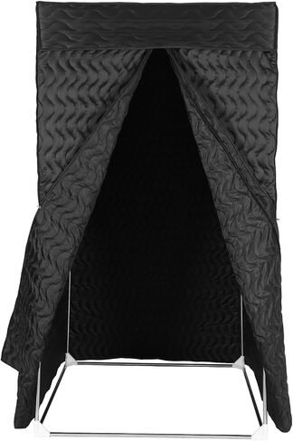 Generic Foldable Sound Isolation Booth for Home with Thick Acoustic Blankets Echo-Free Vocals Recording Studio 360 Degree Reverb for Voice Over Podcast Music Singer in Kuwait