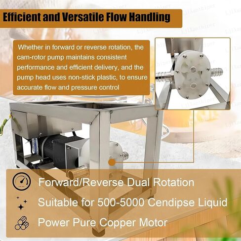 90w Electric Viscous Liquid Transfer Pump,Pumping Processing Machine,Food Fluid Gear Pumping Equipment,for Honey in Kuwait